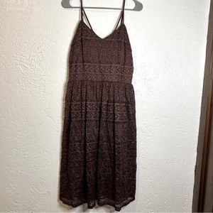 Xhilaration Lace Midi Dress